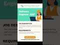 Software Engineer SAP Job Opening Hiring Now #job #opening #softwaredeveloper #jobopening #hiring