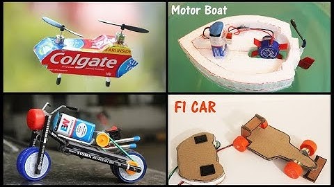 4 Creative DC Motor projects