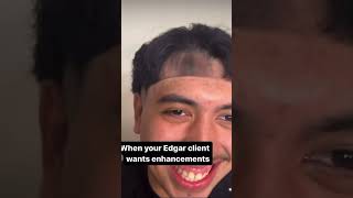 Edgar cut gone bad #edgarcut #haircut #hairstyle #chicanostyle #funny