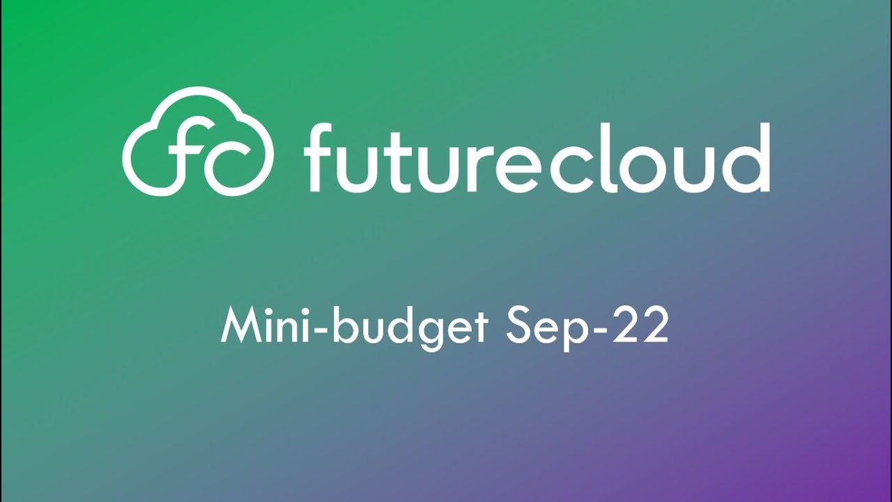 Mini budget summary!!