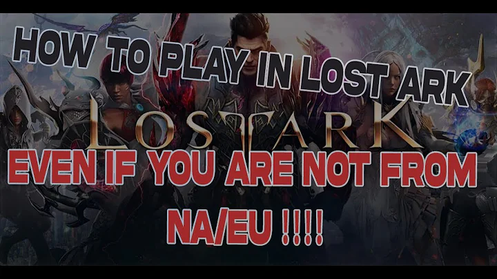 THIS IS How to download and play LOST ARK in a restricted regions !!