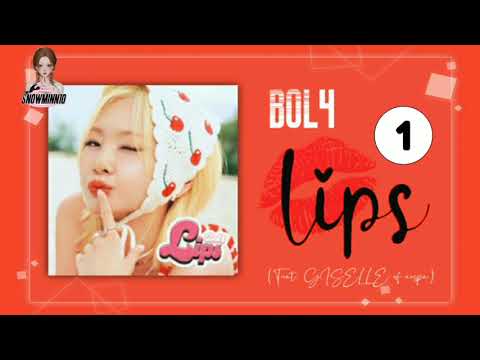 BOL4 - Lips (Feat. GISELLE of aespa) (Rom/English Lyrics) ~♪(๑ᴖ◡ᴖ๑)♪