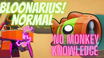 Bloons TD 6 - Bloonarius normal - no monkey knowledge - End of the road