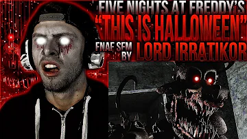 Vapor Reacts #496 | [FNAF SFM] TWISTED SONG ANIMATION "This Is Halloween" by Lord Irratikor REACTION