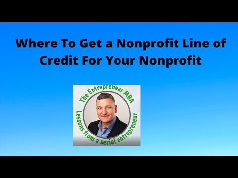 Nonprofit line of credit