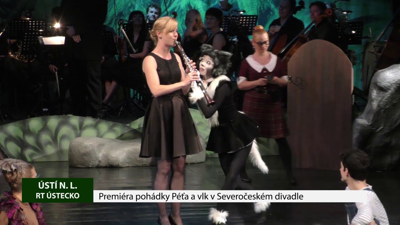 ÚSTÍ NAD LABEM: Premiéra pohádky Péťa a vlk v Severočeském divadle