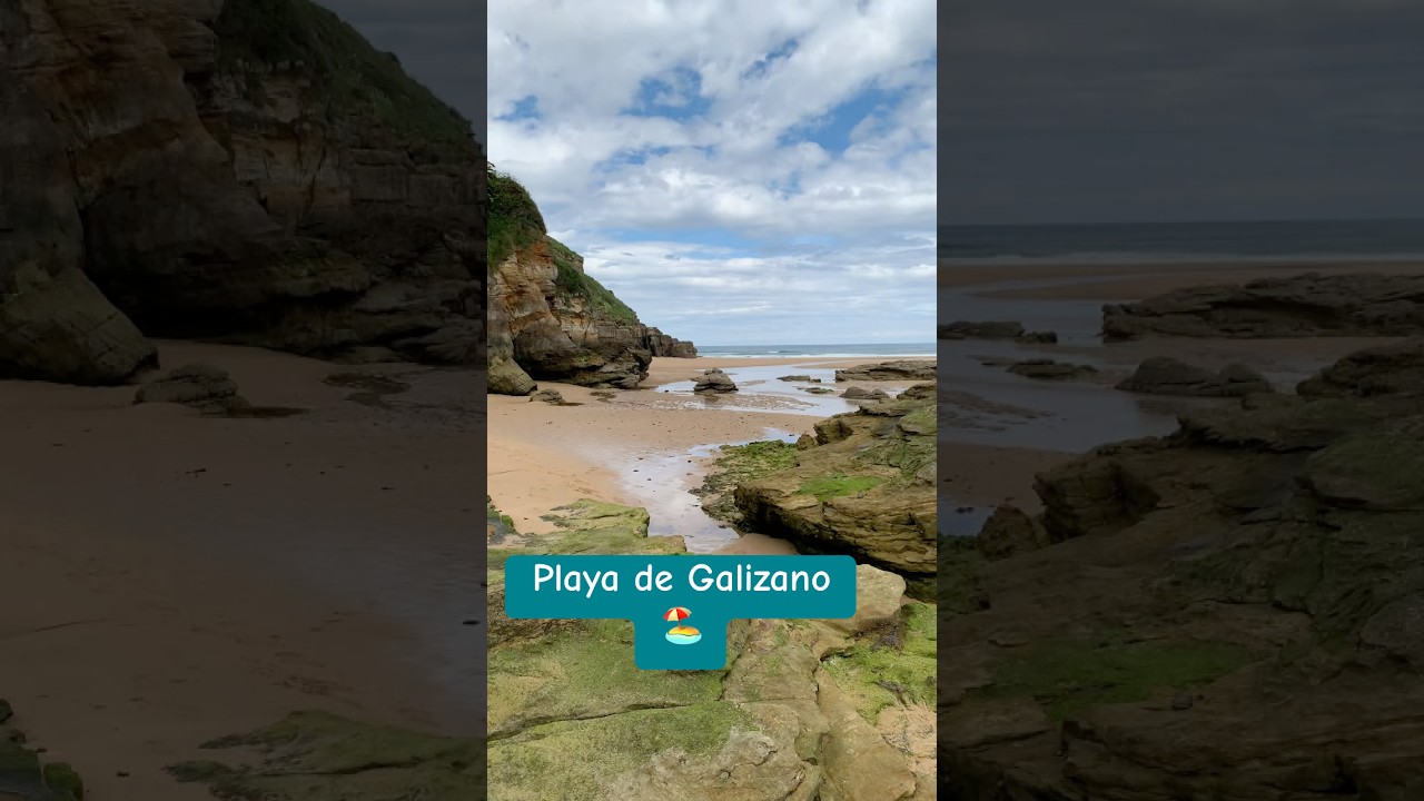 🏝️En la playa de Galizano se respira tranquilidad 🧘🏻♂️ #shorts #cantabria