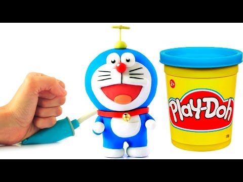 Doraemon Stop Motion Play Doh Animation Claymation Video ドラえもん