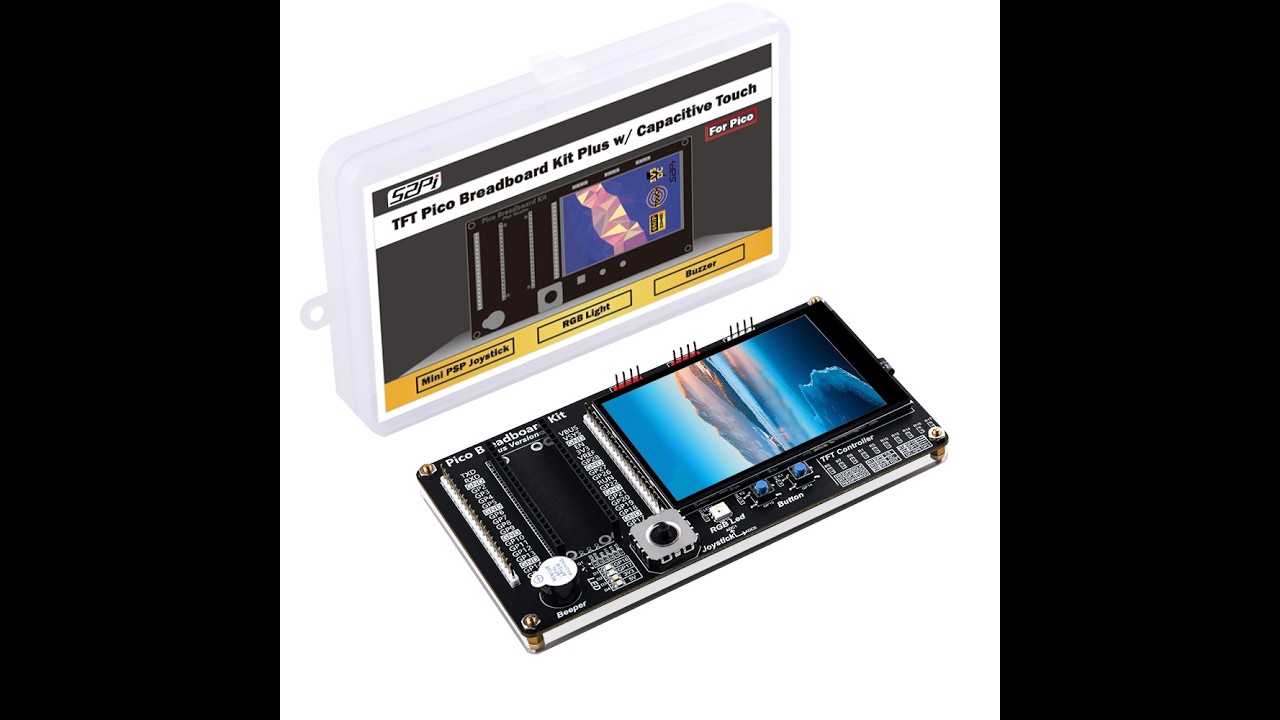 スクライバーpicoピコ 52Pi Raspberry Pi Pico/Pico W Breadboard Kit with 3.5 Inch Touch