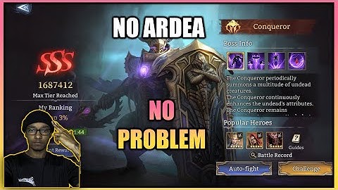 HOW TO CONSISTENTLY SSS CONQUEROR CODEX| WATCHER OF REALMS|