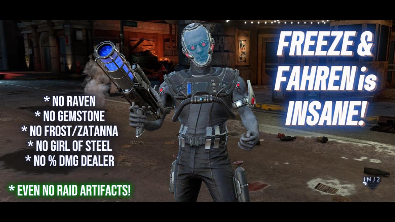 Mr. Freeze is OP with Fahren Knife! | Ancient Judgement Solo | 