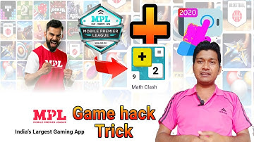 Mpl New Game Win Tricks 2020 | MPL Math Clash Game Win Tricks | MPL Pro Auto Win Tricks