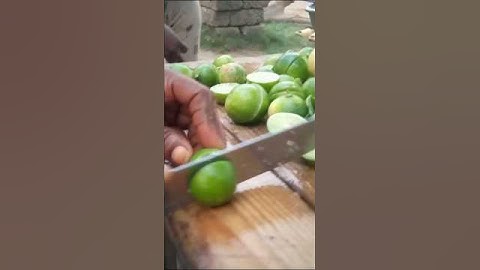 Lemon juice manual extraction