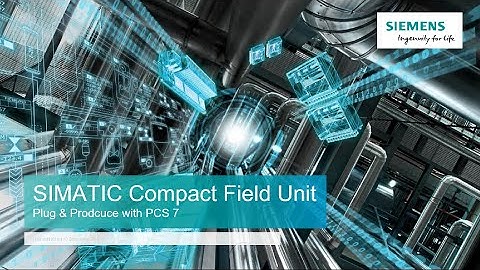 Siemens CFU Profibus PA, Plug & Produce with Simatic PCS 7
