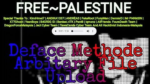 Deface Methode Arbitary File Upload
