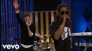 Video thumbnail of "Lil Wayne - Oh Shooter ft. Robin Thicke (AOL Sessions)"