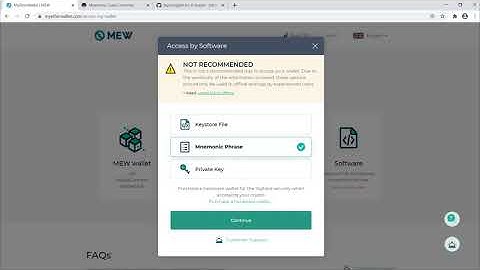 Private Key and Mnemonic Phrase Quick Tutorial