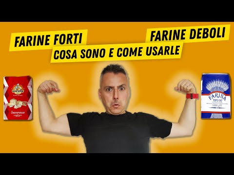 Farine Forti vs Farine Deboli - Cosa Sono e Come Usarle In Base al Glutine - Pizza Digeribile