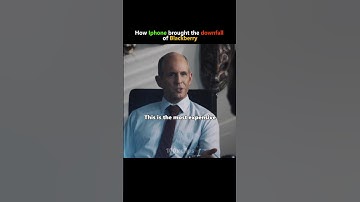 How Apple brought the downfall of Blackberry #blackberry #shorts