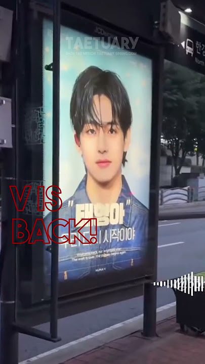 V is Back Projects! #taehyung #shorts