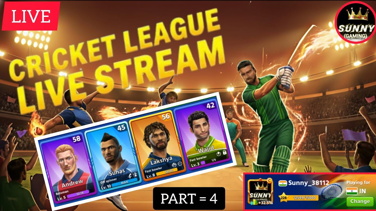 ROAD TO 20K SUBSCRIBERS | CRICKET LEAGUE LIVE GAMEPLAY | EPISODE = 10