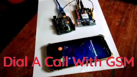 Dial A Call From GSM Module- How to dial a call from GSM module
