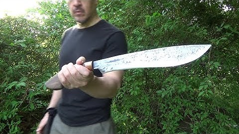 MyParang.com Malaysian Bidor Golok Review - Big Blade Love