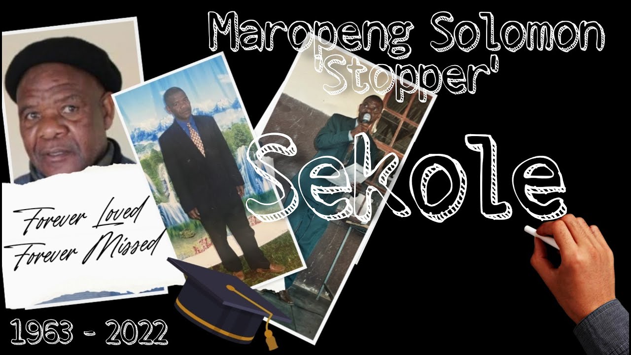 Maropeng "Stopper" Solomon Sekole Funeral Service