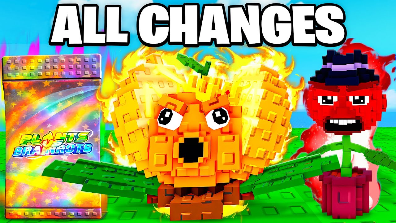 Plants vs Brainrots: все изменения в обновлении карт