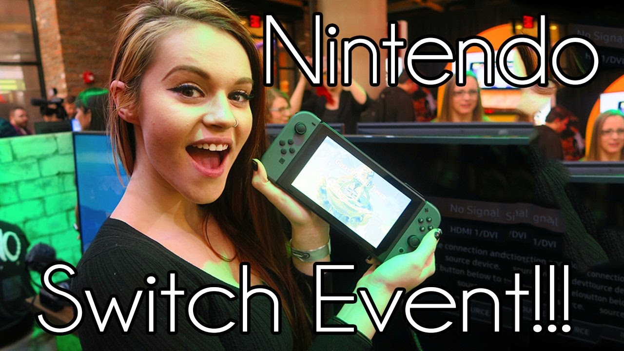 PLAYING MY FIRST ZELDA GAME!! || NYC NINTENDO SWITCH EVENT