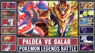 Legendary Pokémon Battle: PALDEA LEGENDS vs GALAR LEGENDS