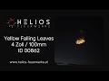 ID 00862 Helios 100mm Yellow Falling Leaves