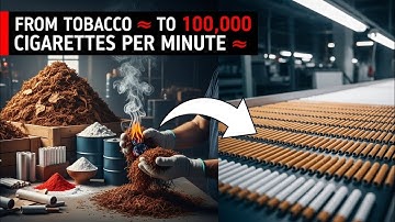 How Cigarettes Are Really Made… SHOCKING Factory Process! 😱🚬
