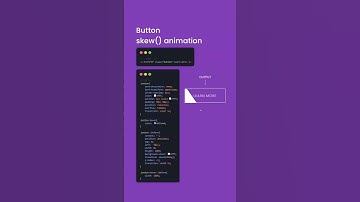🔥 Creative Button Skew Animation#CSSEffects #UIUXDesign #WebDevelopment #HoverEffect #FrontendDesign