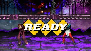 [IKEMEN] Gouki/Akuma VS Iori Yagami (New name font idea)