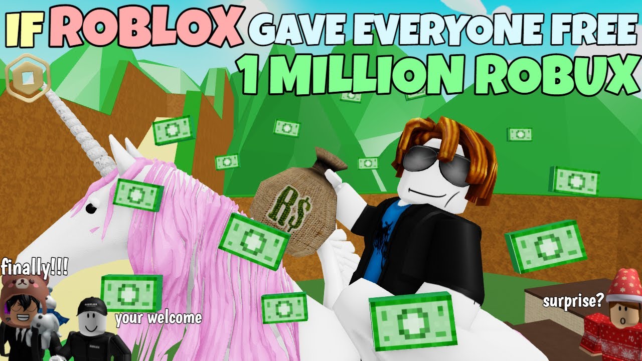 This Roblox Game Gives 1 MILLION FREE ROBUX.. 