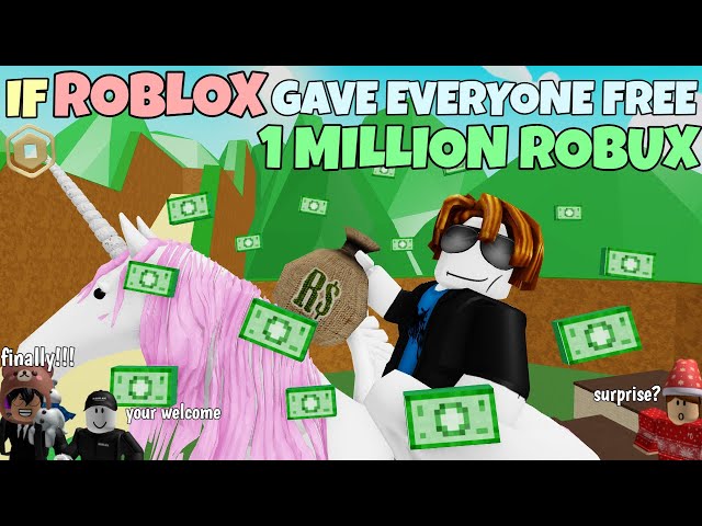 JoJe on X: 1 MILLION ROBUX GIVEAWAY! 💰 Steps to enter: 1⃣ Follow @JoJewyd  2⃣ Like + Retweet 3⃣ Comment you're Roblox username   / X