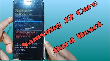 Samsung J2 Core (SM-J260G/DS) Hard Reset||How To Reset Samsung Galaxy J2 Core