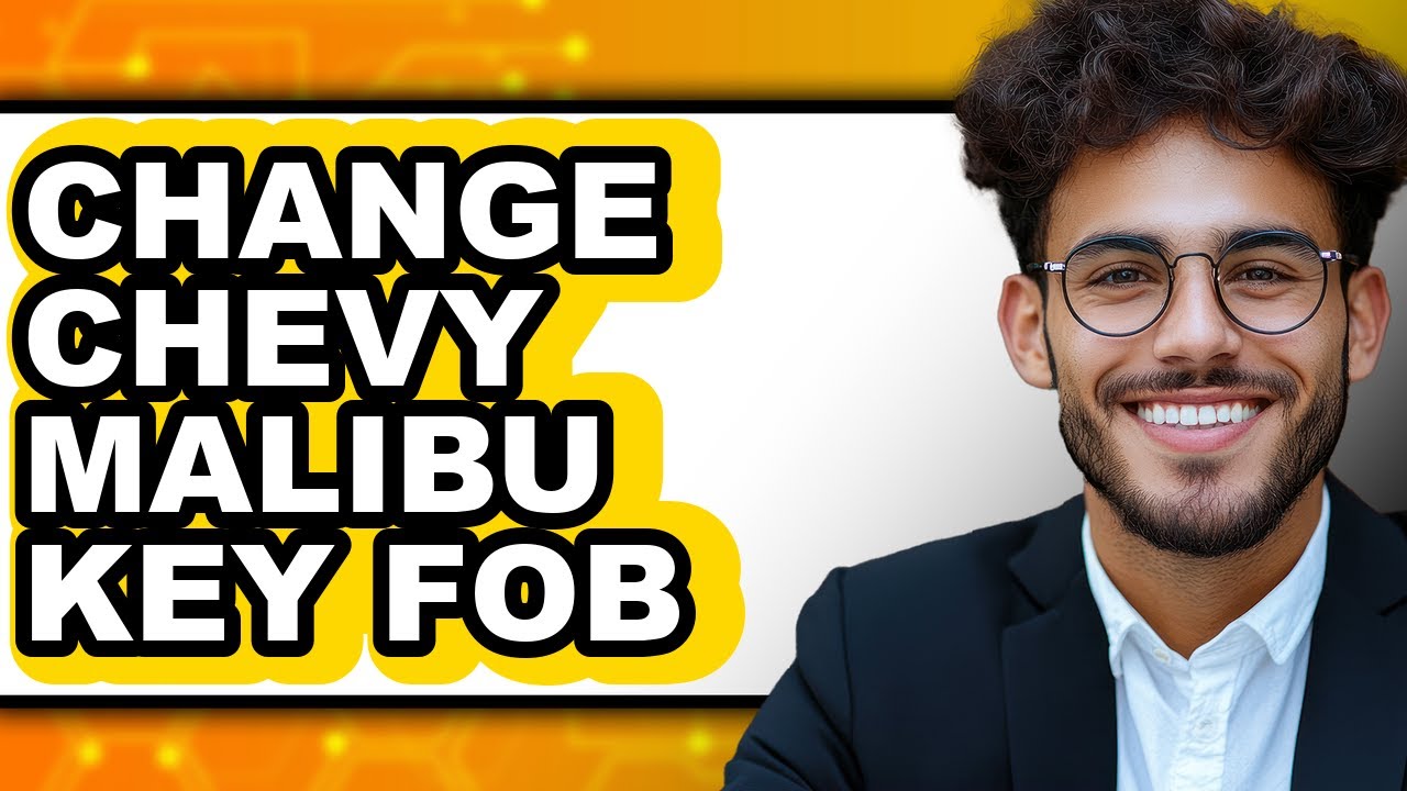 How To Change Chevy Malibu Key Fob (Full Guide) - YouTube