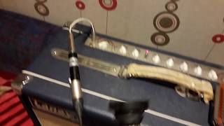 Anti feedback cable for harmonica mic