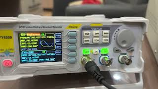 Dds function generator 60mhz