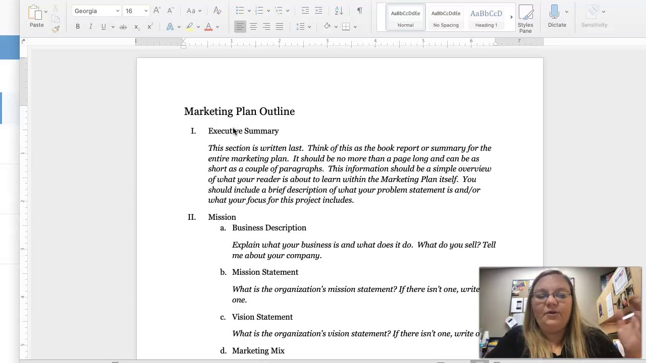 ตัวอย่าง แผนการ ตลาด marketing plan  Update 2022  Marketing Plan Outline