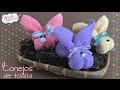 Conejo de Toalla :: Toallas DIY :: Recuerdos y Regalos de Baby Shower :: Chuladas Creativas