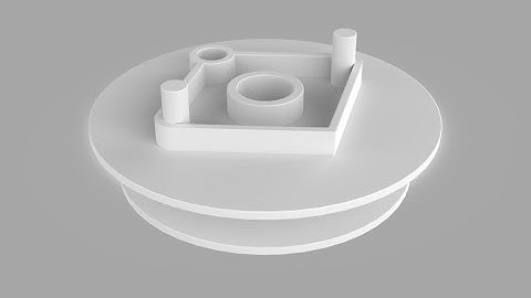 Mini Blender Pulley for Rope in Solidworks (part 7/15)