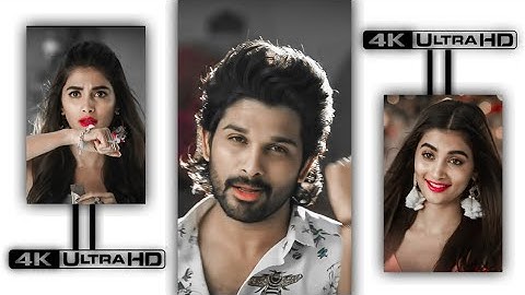 Butta Bomma Song Whatsapp Status | Allu Arjun Status | Pooja Hegde | Butta Bomma Status| Full Screen