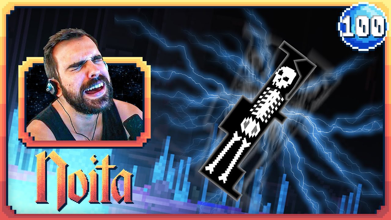 I am SHOCKINGLY Dumb! - Noita [Part 100] - (VOD) - DarkViperAU