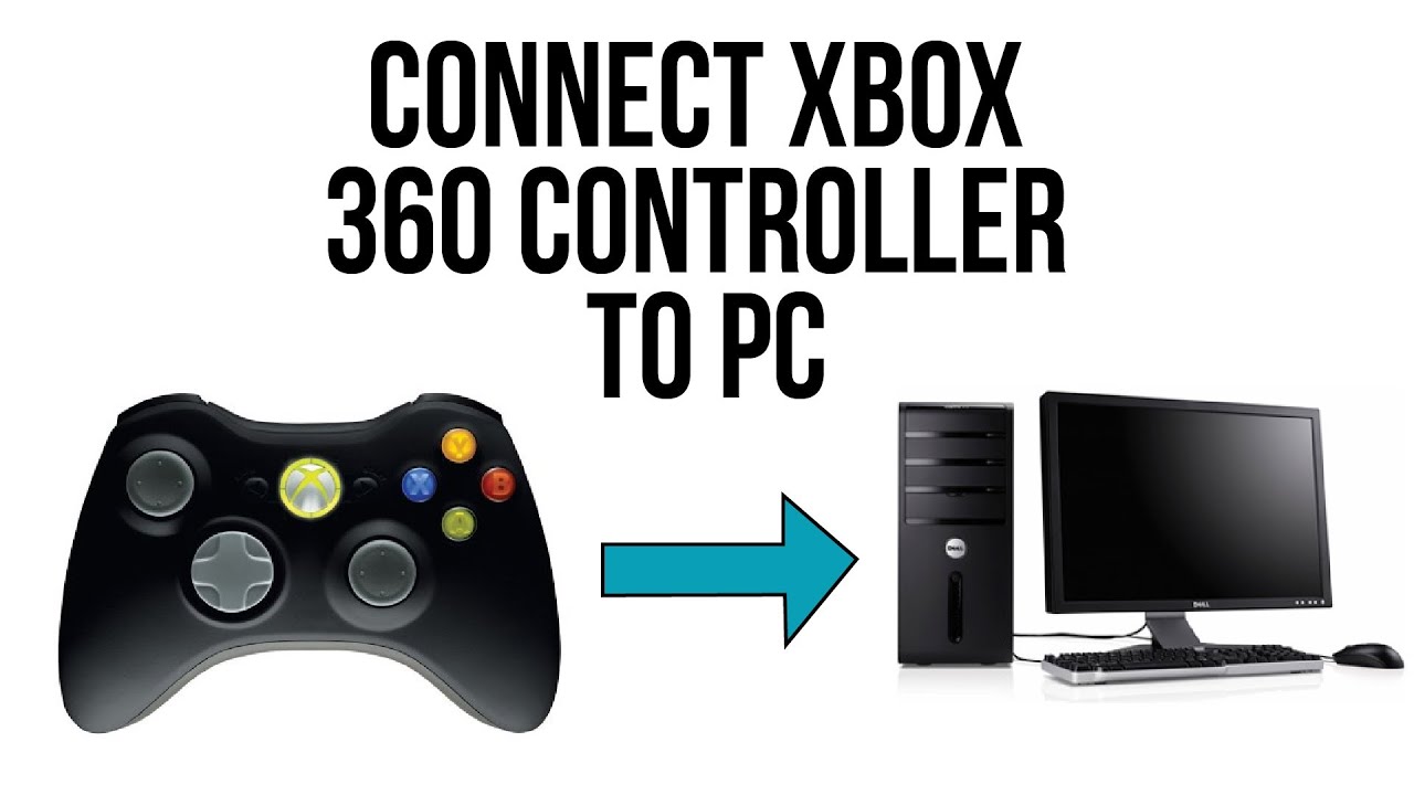 Connect Xbox 360 Controller To Pc Wireless Wired Windows Xp Vista 7 8 Youtube