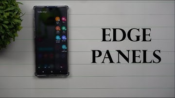 Understanding Edge Panels