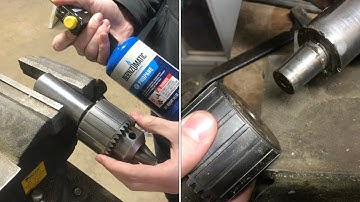 how to REMOVE a “morse” or “jacob” taper from a drill chuck (WITHOUT special tools)