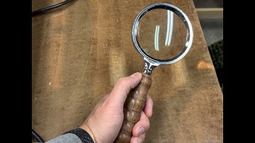 How to Turn a Magnifying Glass (woodlogger.com)